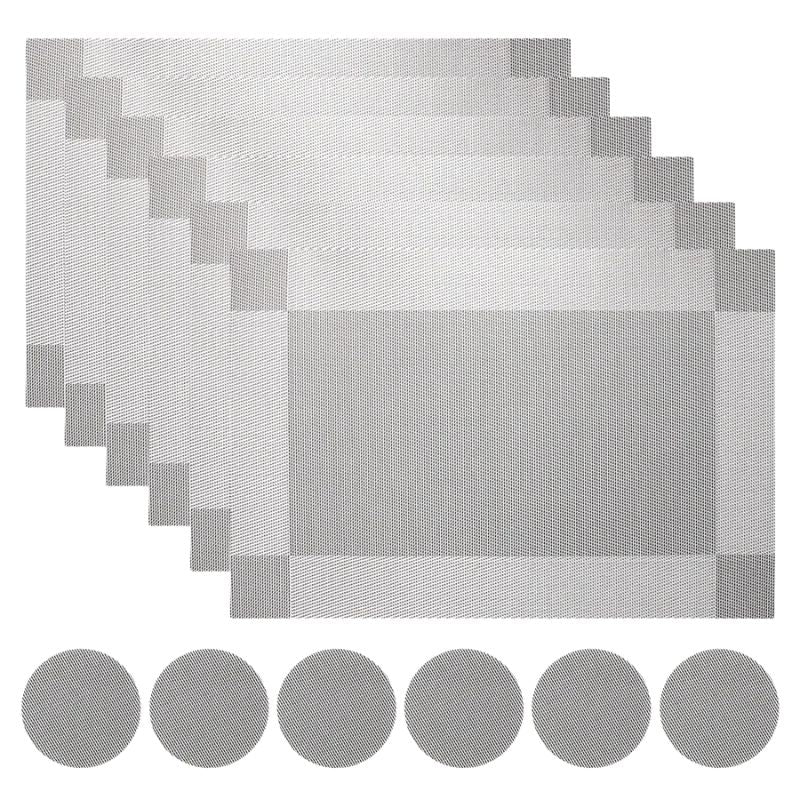 Set De Table Vinyle Chic Lot de 6 Pièces