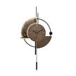 Horloge Parlante Murale Moderne Avec Design Artistique Et Commande Vocale