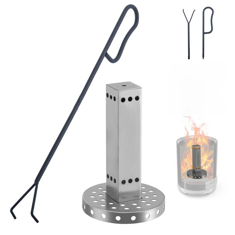 Colonne De Combustion Avec Tige De Feu