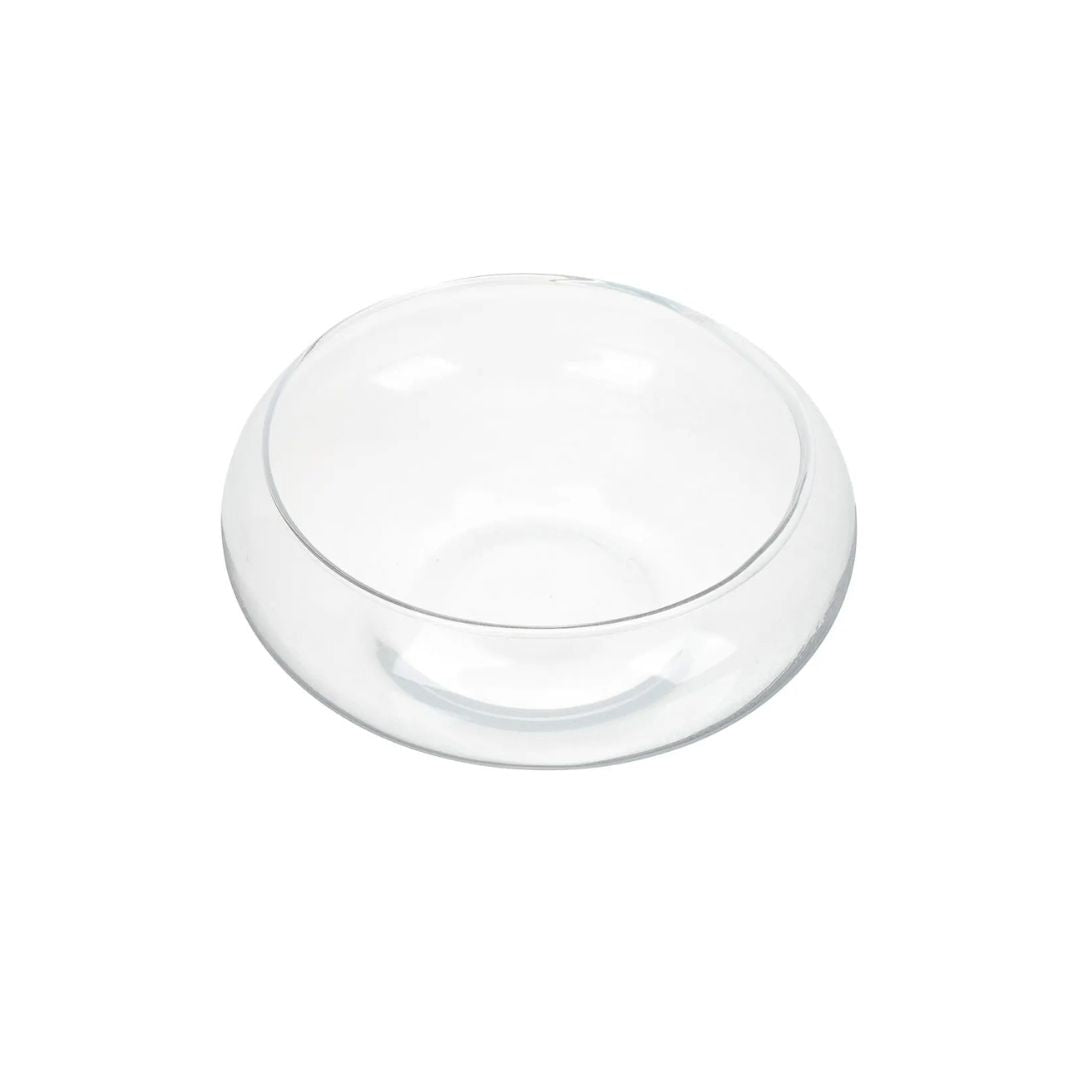 Vase Rond en Verre à Large Bouche pour Plantes Hydroponiques