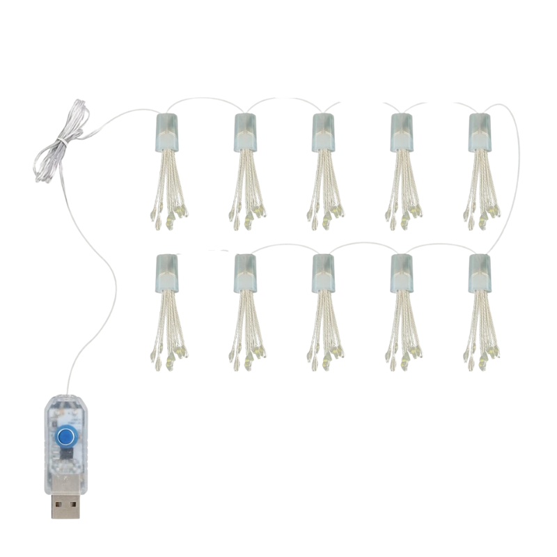 Guirlandes USB LED Style Feu d’Artifice