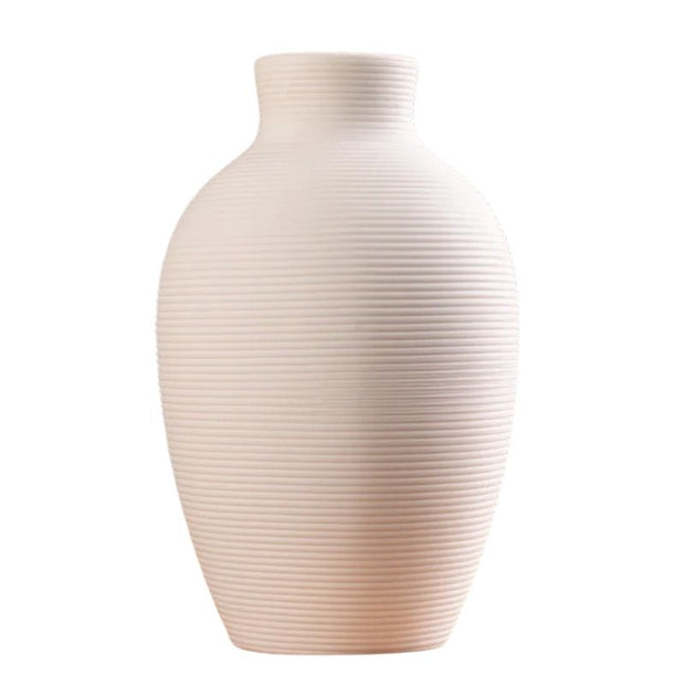 Vase Poser en Céramique de Style Nordique