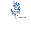 Fleur Artificielle Bleu avec Branche Fleurs Subtiles