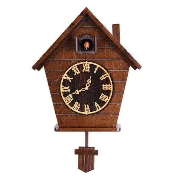 Horloge Coucou Traditionnelle en Bois Massif