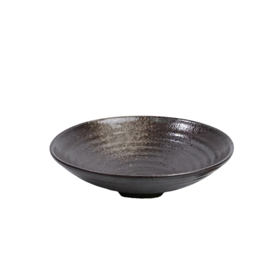 Vase Japonais à Grenouille Noir Style Ikebana