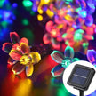 Guirlandes Solaires LED Fleurs Lumineuses