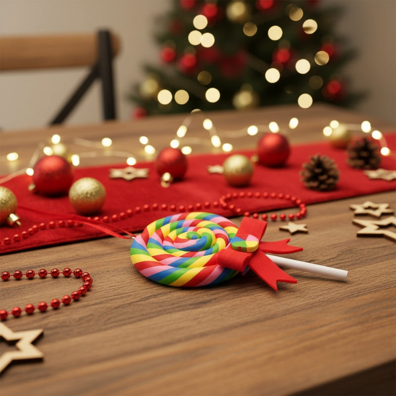 Décorations de Noël Sucette Arc-en-Ciel