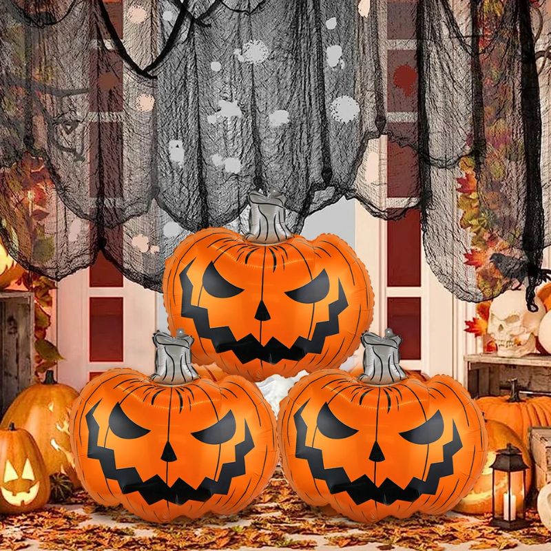 Décorations Halloween Ballons Citrouille