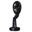 Sculpture Visage Décorative En Design Moderne Élégant