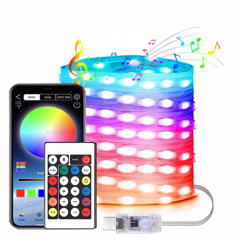 Guirlandes USB LED Féeriques avec Télécommande