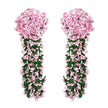 Guirlande De Fleurs Artificielles Avec Roses De Vigne Retombantes