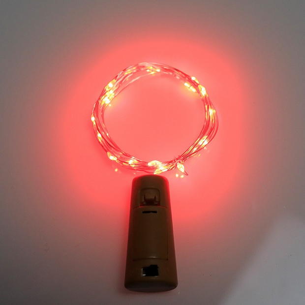 Guirlandes à Piles LED Lumineuses pour Bouteilles
