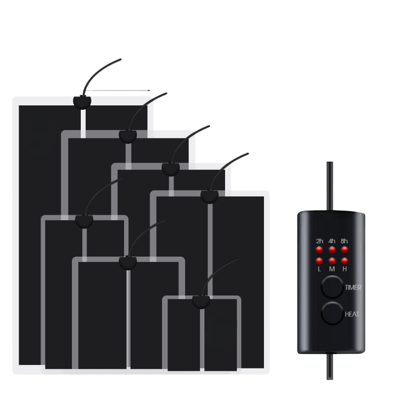 Tapis Chauffant Terrarium Avec Commande Intégrée