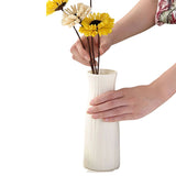 Vase Décoration en Plastique Blanc