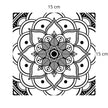 Panneau Mural Salle De Bain Design Mandala