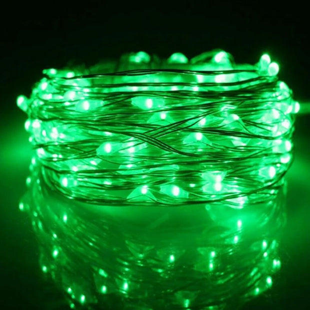 Guirlande LED Lumineuse Dégradée en Fil de Cuivre