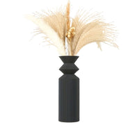 Vase Noir en Plastique de Style Nordique