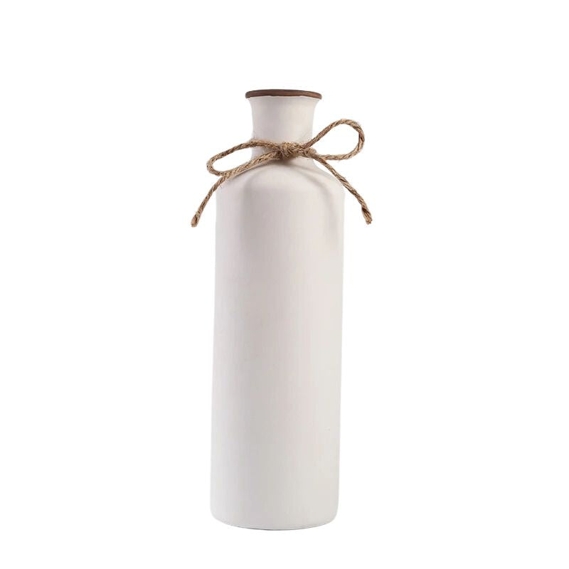 Vase Blanc Boho Style Nordique Moderne