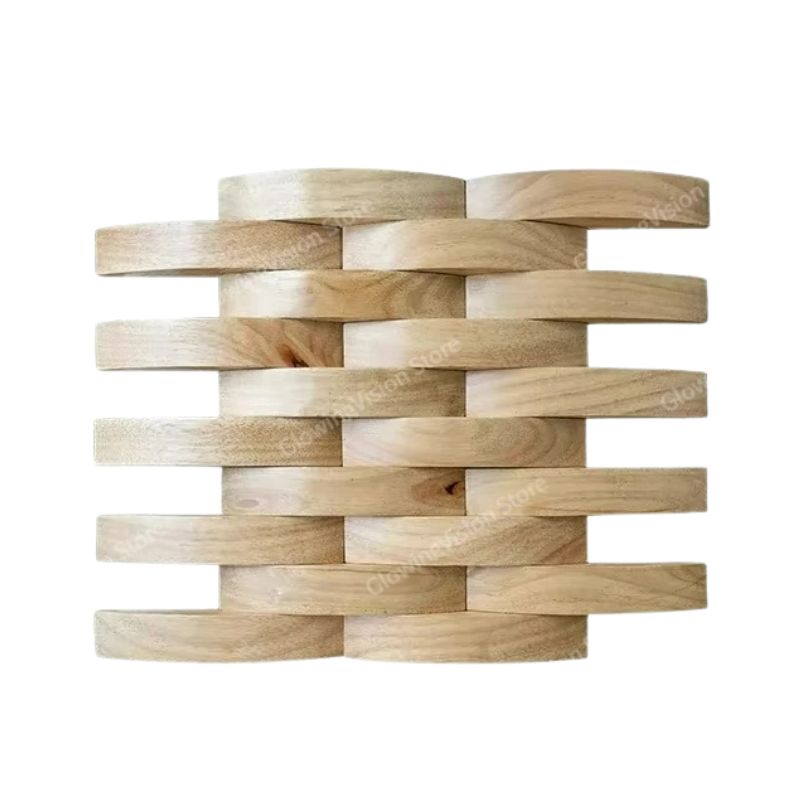 Panneau Mural Bois Avec Effet 3D Et Diffusion Acoustique Décorative