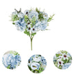 Fleur Artificielle Bleu Composition Élégante