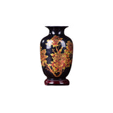 Vase Chinois à Fleurs en Céramique