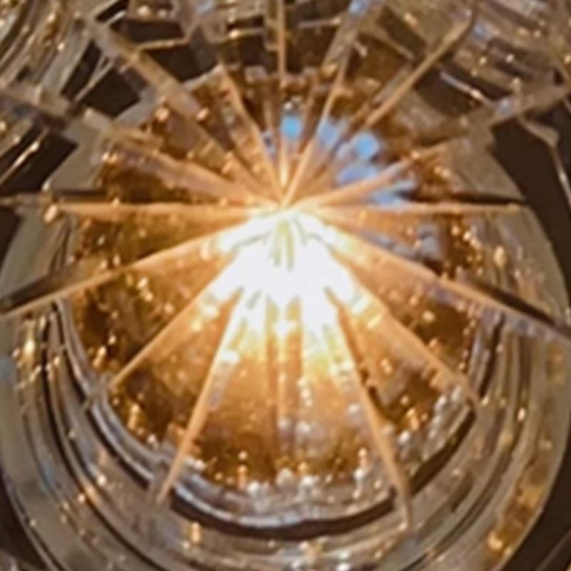 Éclairages De Table En Cristal en Forme De Diamant Moderne Et Chic