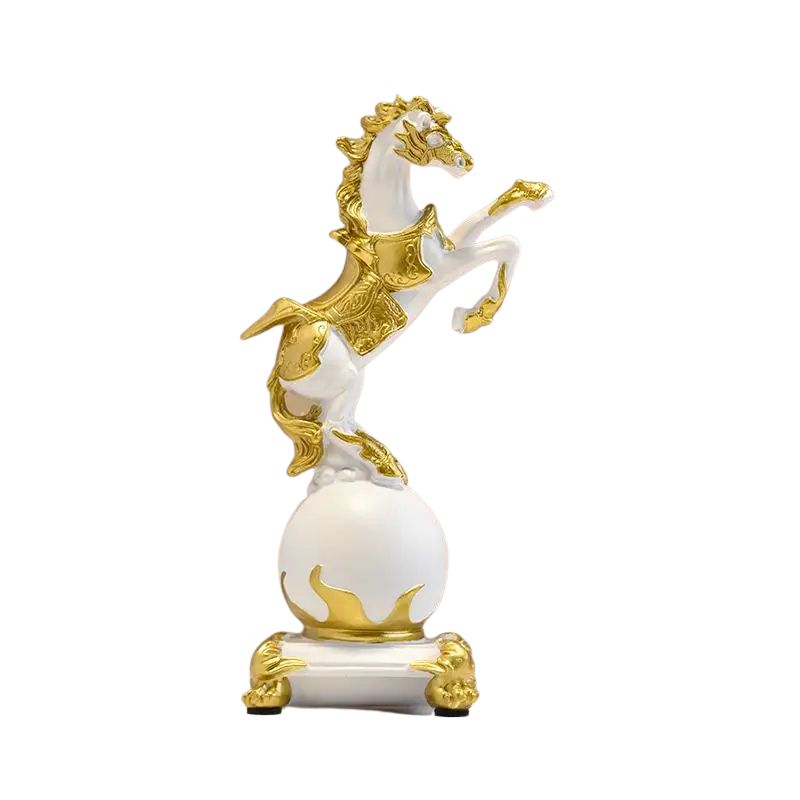 Sculpture Moderne Cheval Artistique Style Contemporain