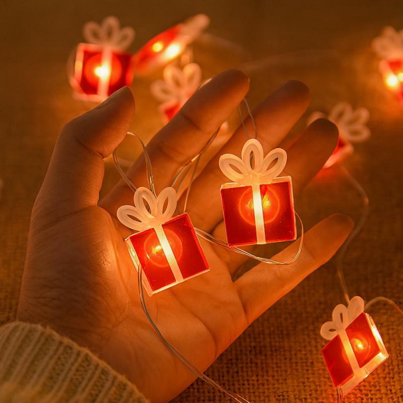 Guirlandes de Noël Cadeaux Lumineux