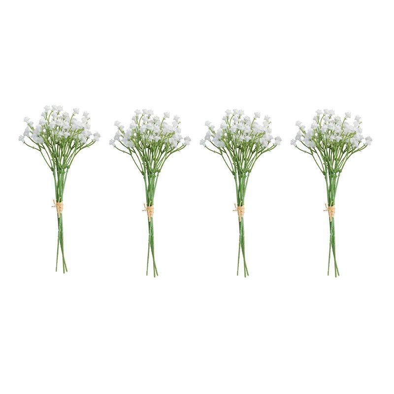 Fleur Artificielle Blanc Gypsophile Délicat