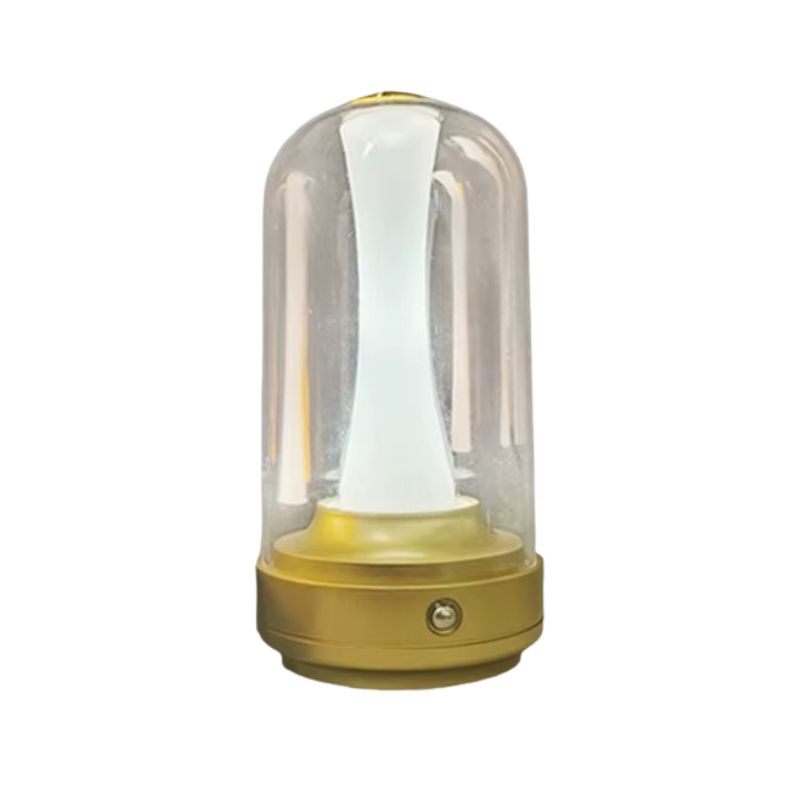Lampe Champignon Tactile Rechargeable Avec Effet Bougie Apaisant