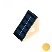 Éclairage de Chemin Solaire LED Design Triangulaire