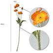 Fleur Artificielle Orange En Composition Aérée