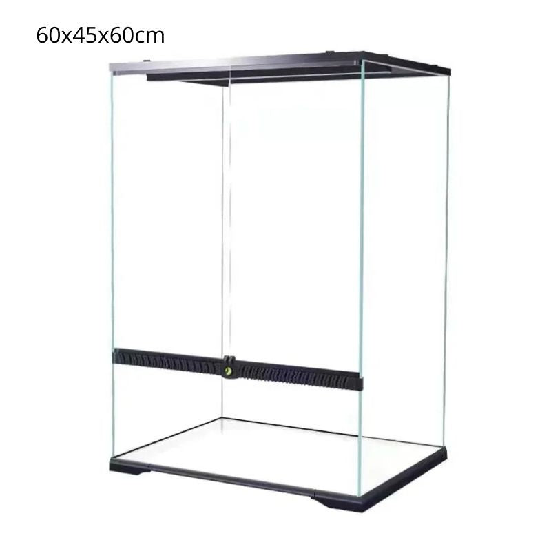 Terrarium En Verre Avec Structure Spacieuse