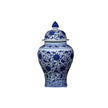Vase Ming en Bleu et Blanc avec Motif Dragon