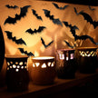 Décorations Halloween Ensemble De 12 Chauves-Souris en 3D