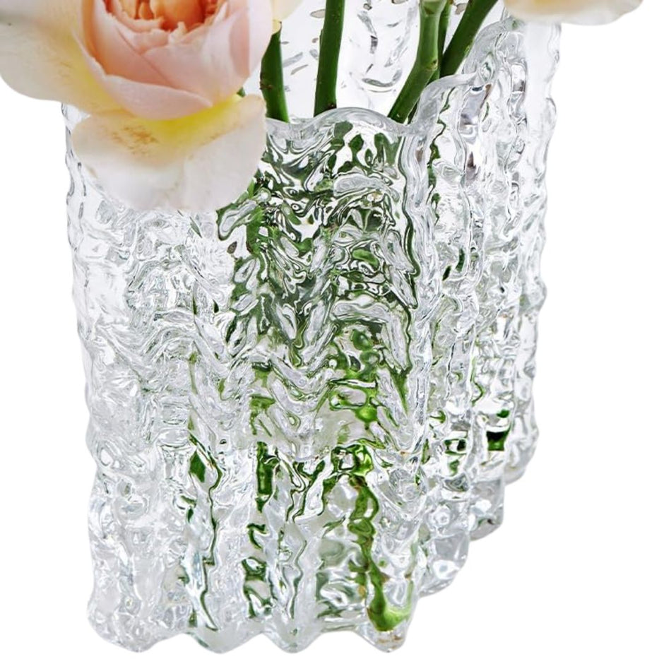 Vase en Cristal Glacier pour Fleurs