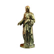 Sculpture Métal Jésus Sacré Cœur Décorative