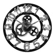 Horloge Ancienne Design Mécanique Style Atelier
