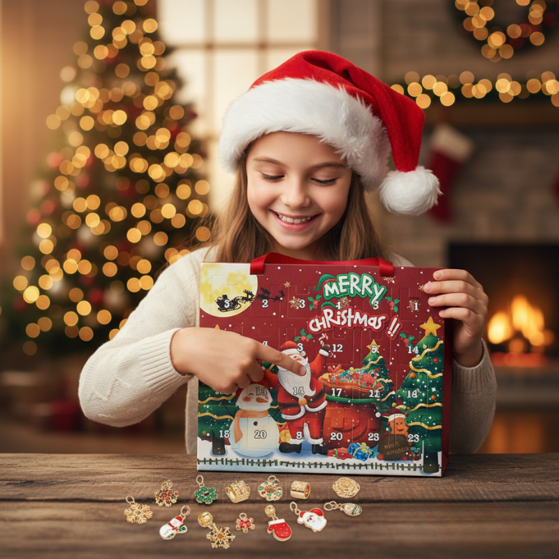 Calendrier De L’Avent Fantaisie Avec Accessoires De Mode Surprise