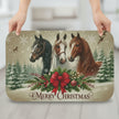 Décorations de Noël Tapis Chevaux d’Hiver