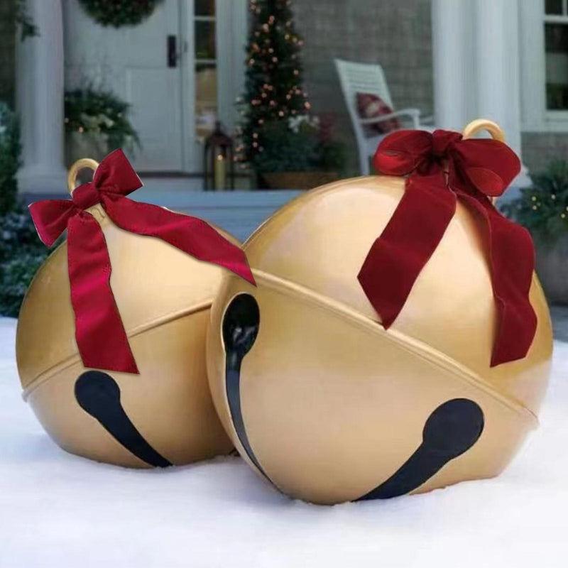 Décorations de Noël Cloche Dorée Géante