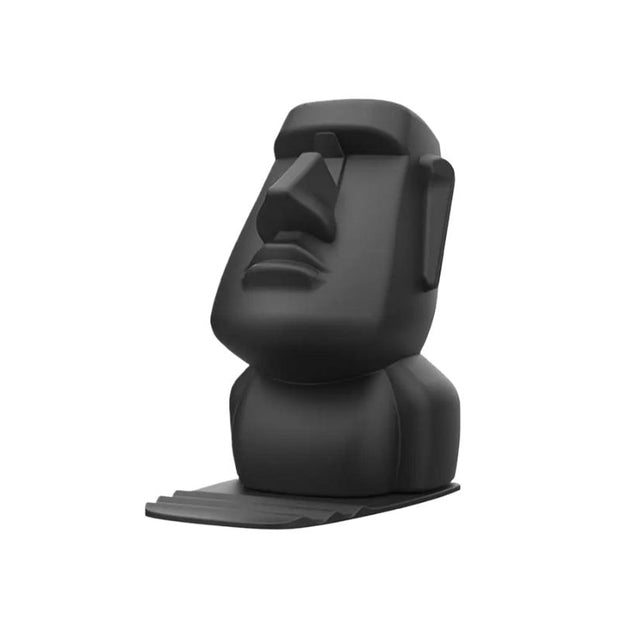 Sculpture Moai Moderne Avec Design Minimaliste Contemporain