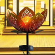 Luminaires Solaires Décoratifs Fleur de Lotus en Fer