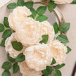 Fleur Artificielle Beige Avec Pivoines