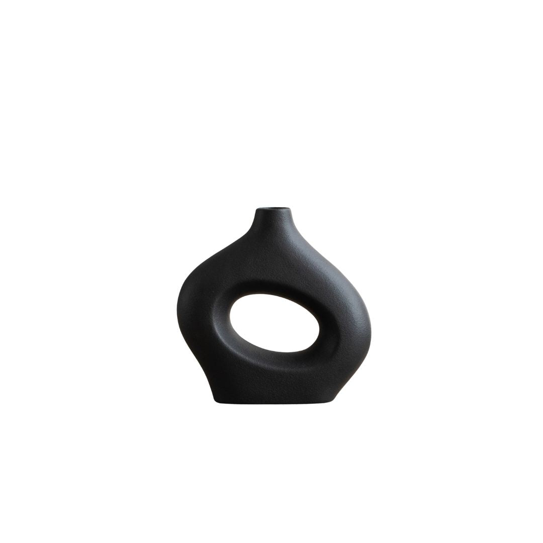 Vase Pampa Circulaire en Céramique