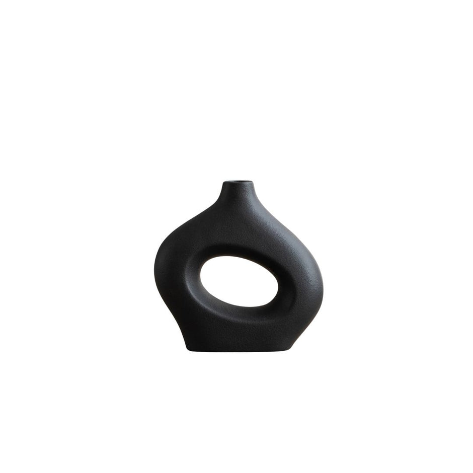 Vase Pampa Circulaire en Céramique