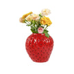 Vase Fraise en Céramique pour Fleurs