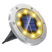 Lampes Solaires de Jardin LED Encastrables