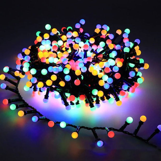 Guirlandes d’Intérieur Boules LED Festives