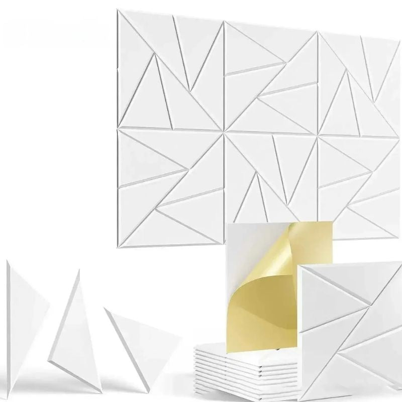 Panneau Mural Acoustique Design Géométrique Auto Adhésif